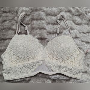 Aerie Lace Wireless Bra 32B 54485 Real Happy Pre-owned